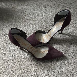 Sam Edelman Dark Burgundy Heels